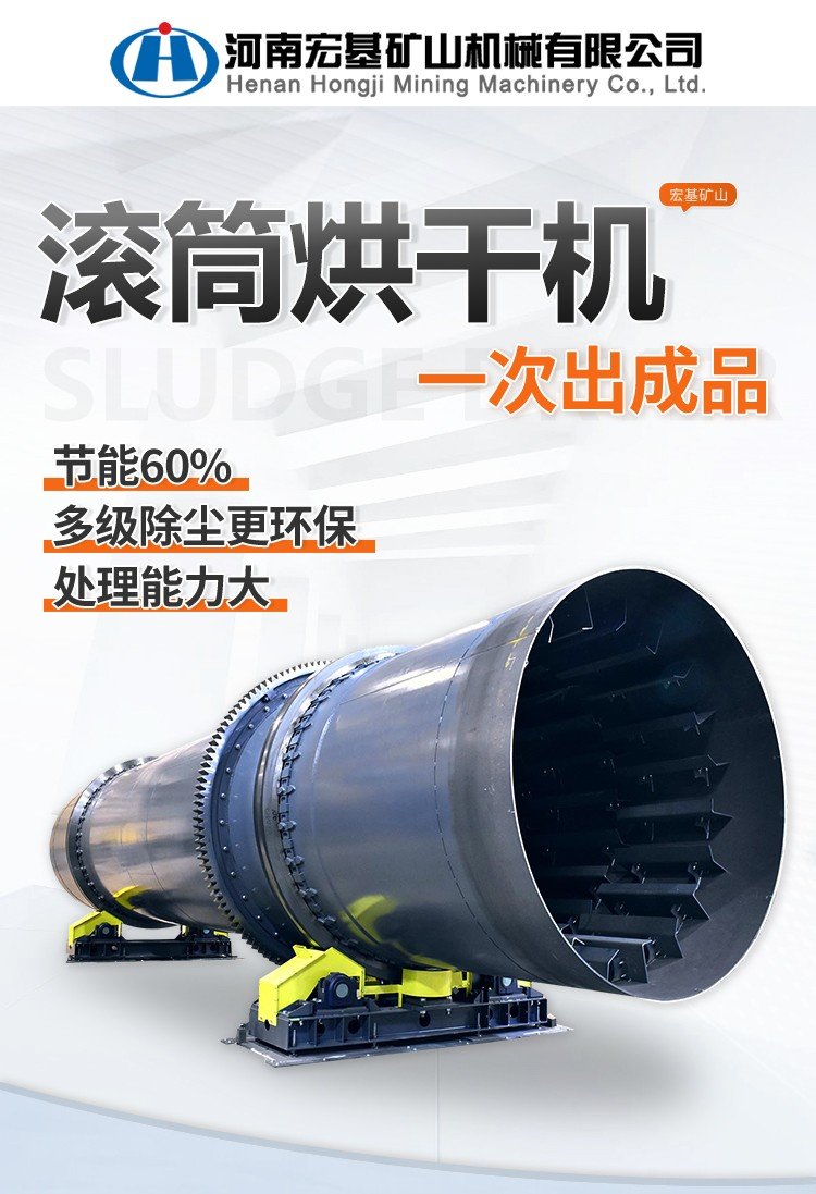 蘭炭回轉烘干機