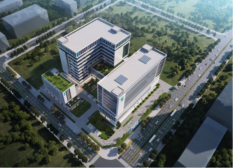 瑯菱智能全球新總部基地-項目效果圖